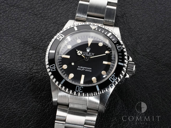 Rolex Submariner Ref. 5513 Stainless Steel Black Dial Pre-Owned pm4ucbfp