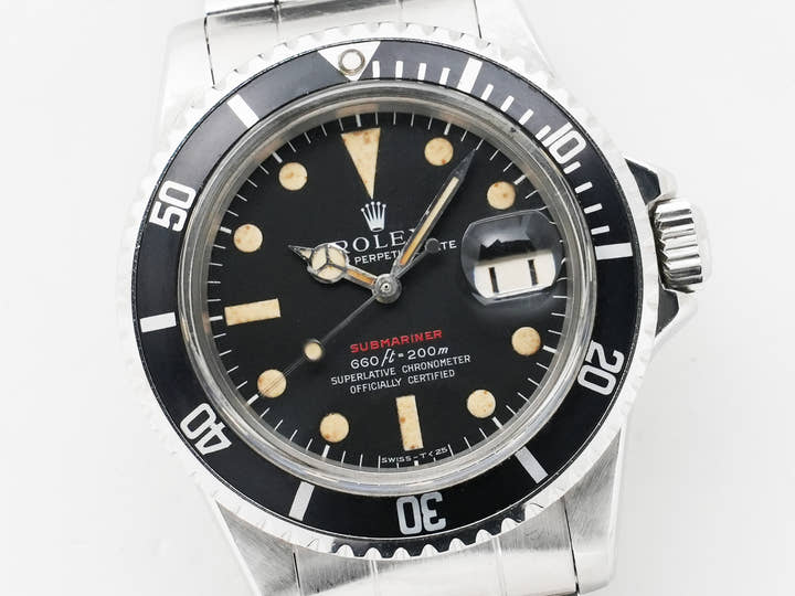 ロレックス サブマリーナー デイト Ref.1680 ステンレススチール ブラック文字盤 中古 tp6i82zn