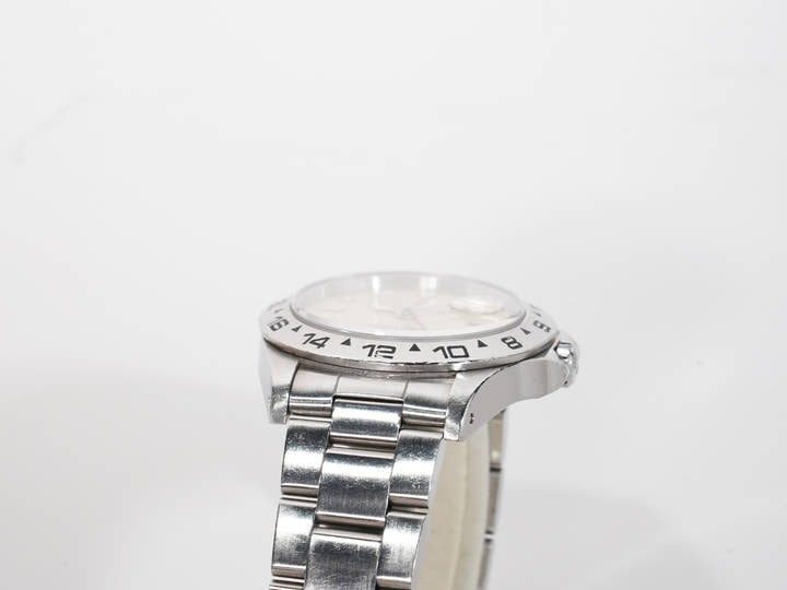 Rolex Explorer II Ref. 16550 Stainless Steel Ivory Dial Oyster Bracelet Used z7hfe79a
