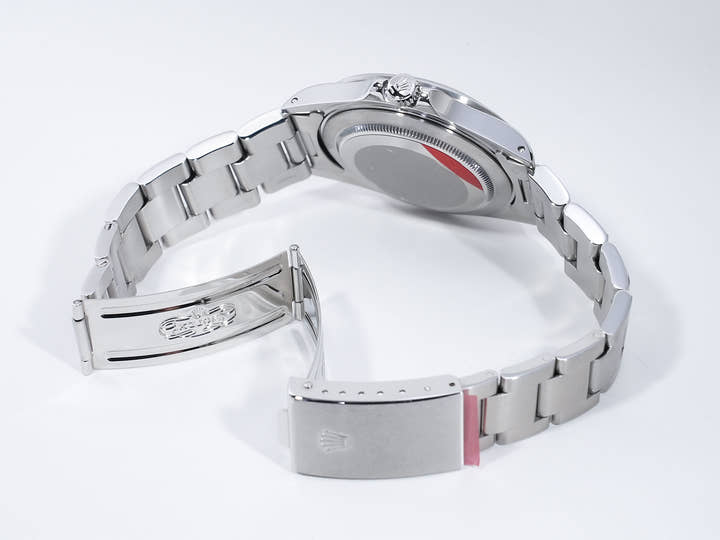 ロレックス エクスプローラーII Ref.16570 ステンレススチール ブラック文字盤 オイスターブレスレット 美中古 xdikp4ic