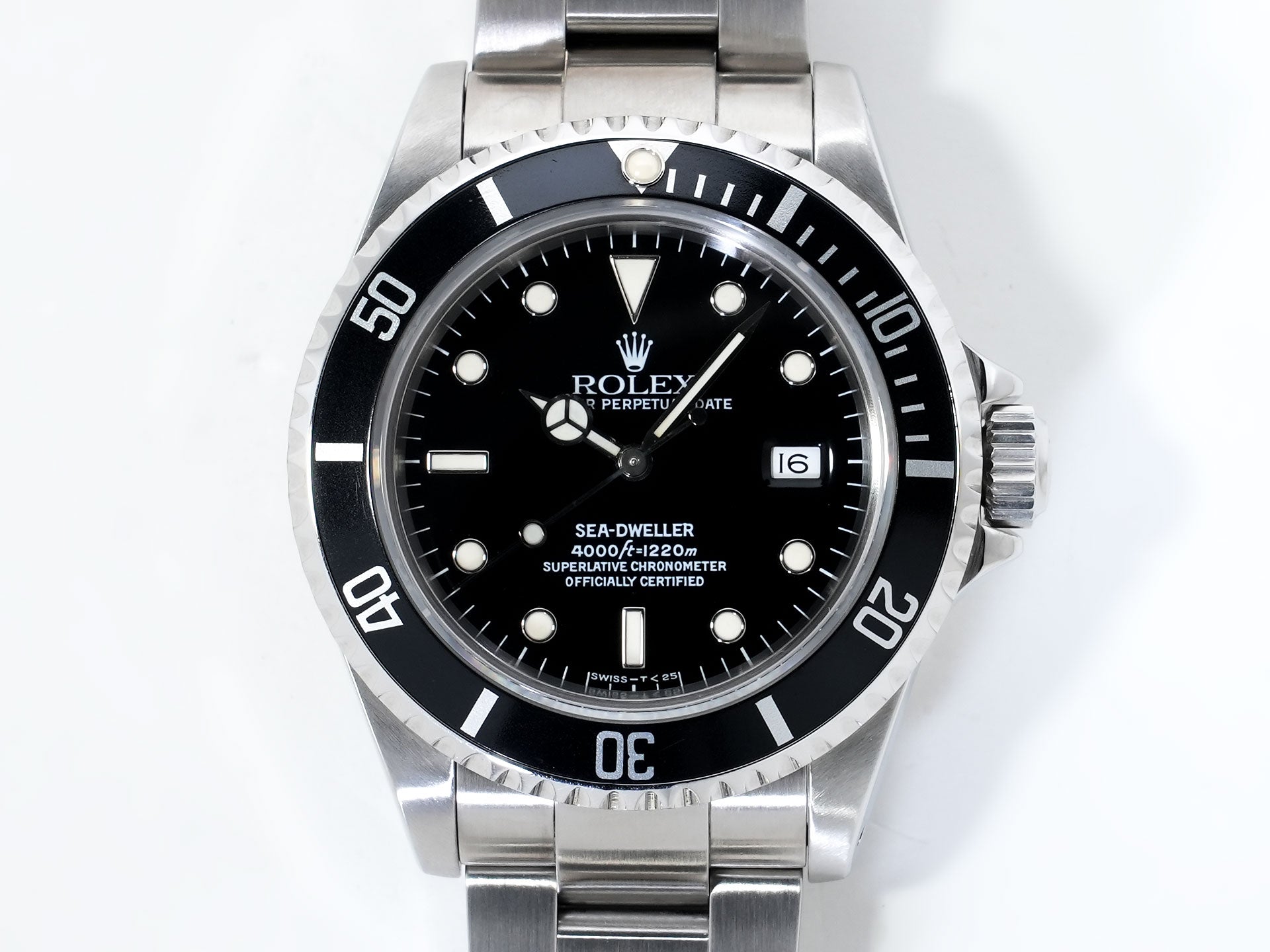 ロレックス シードゥエラー Ref.16600 ステンレススチール ブラック文字盤 美中古 89mjtud5