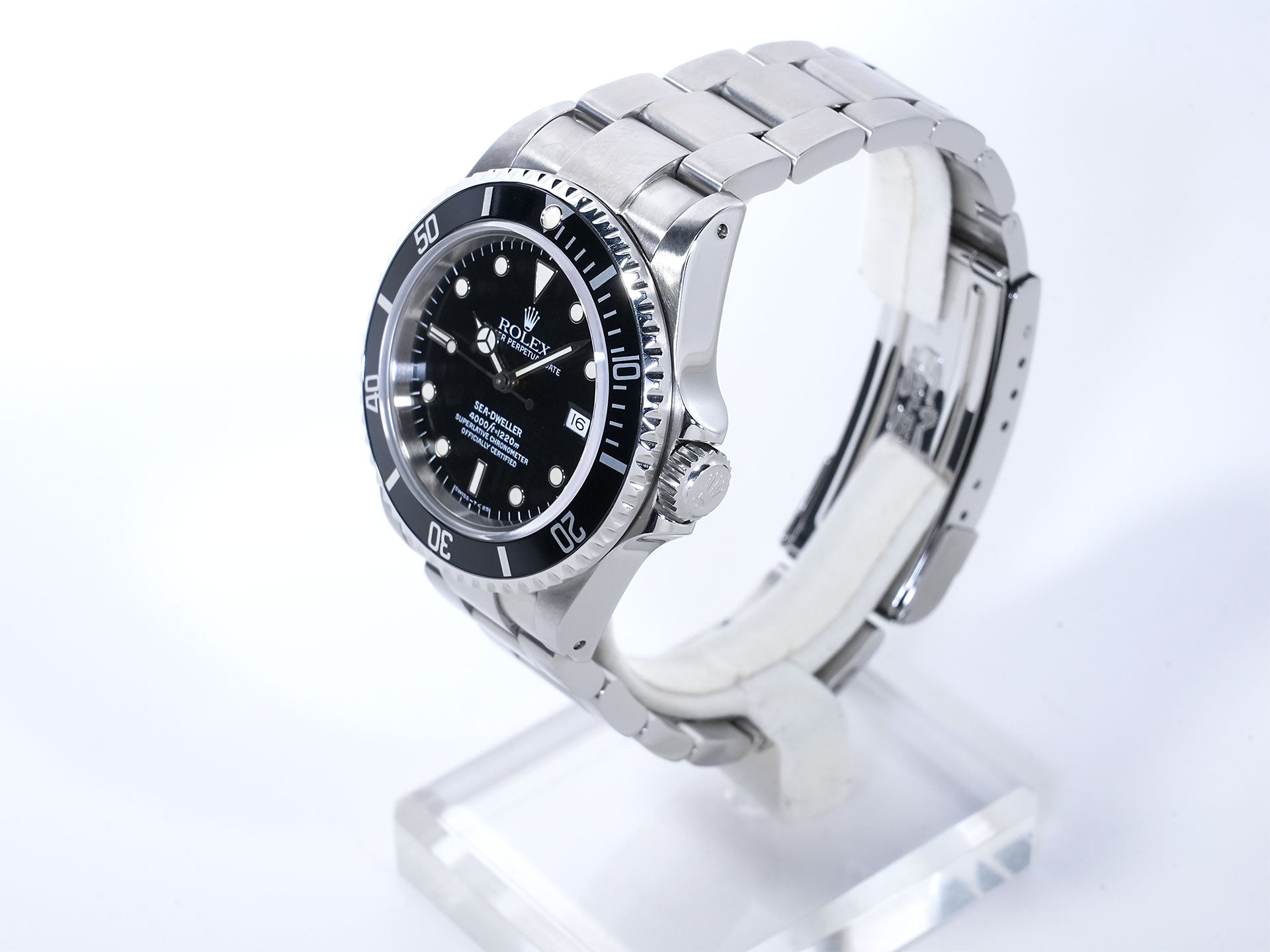 ロレックス シードゥエラー Ref.16600 ステンレススチール ブラック文字盤 美中古 89mjtud5