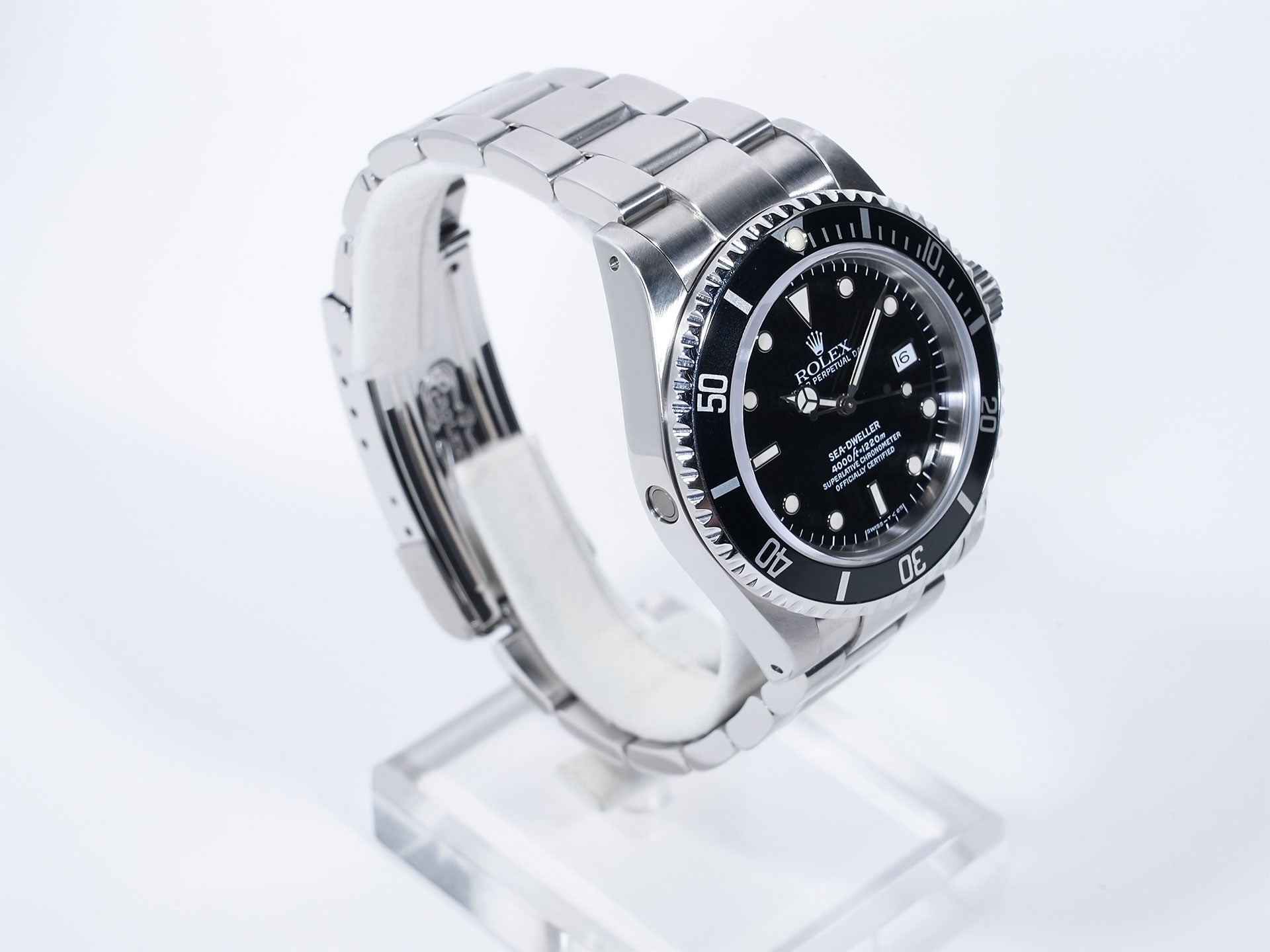 ロレックス シードゥエラー Ref.16600 ステンレススチール ブラック文字盤 美中古 89mjtud5