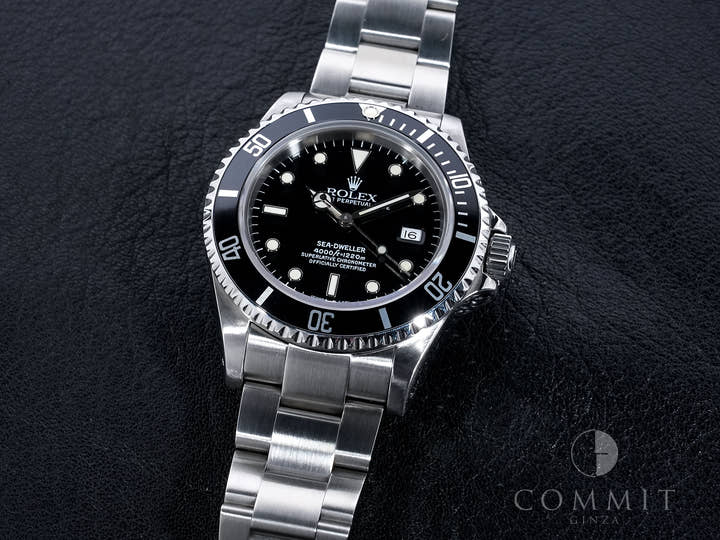 ロレックス シードゥエラー Ref.16600 ステンレススチール ブラック文字盤 美中古 89mjtud5