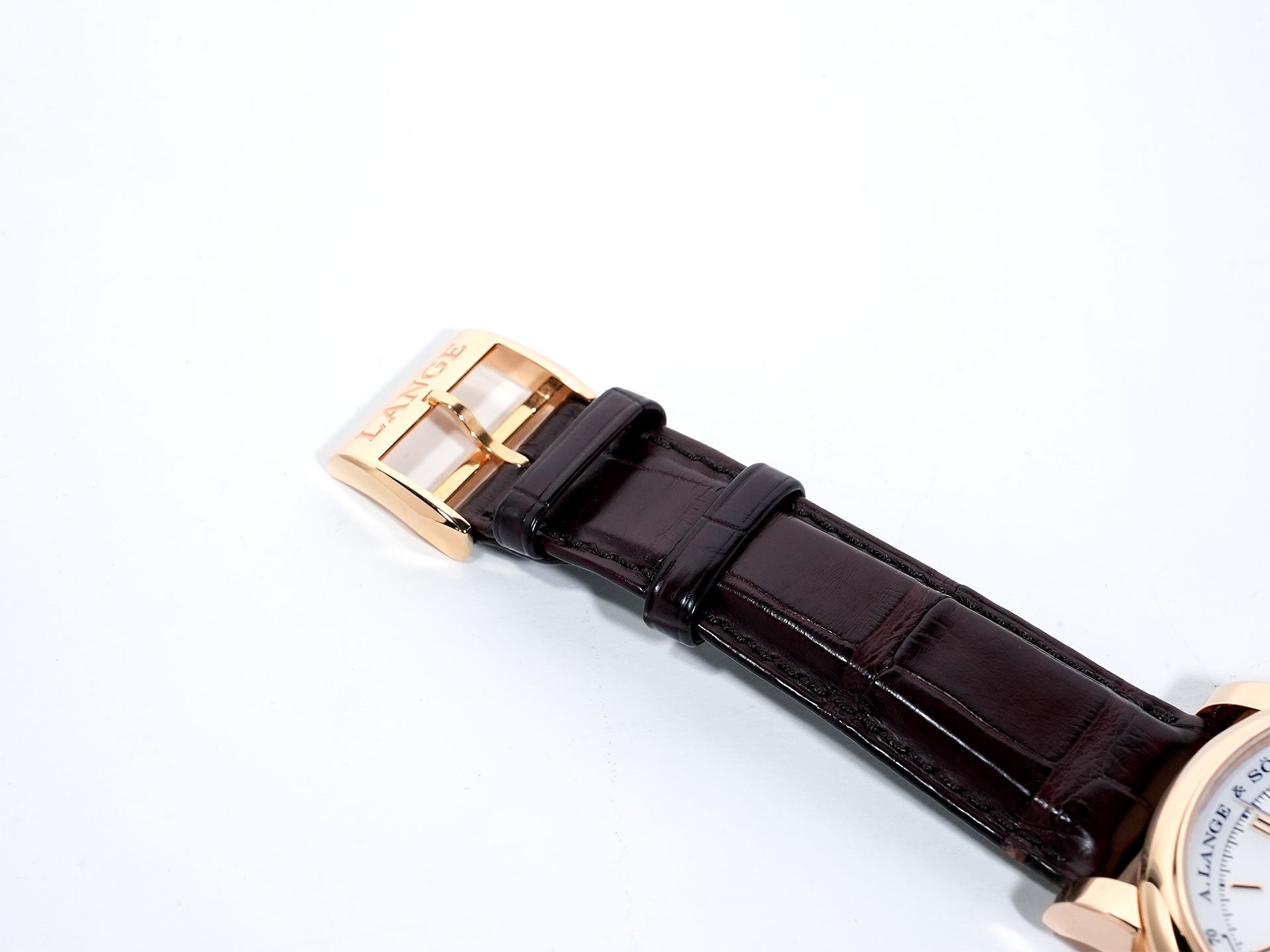 A. Lange & Söhne Double Split Ref. 404.032 Pink Gold Silver Dial Pre-Owned p9noe632