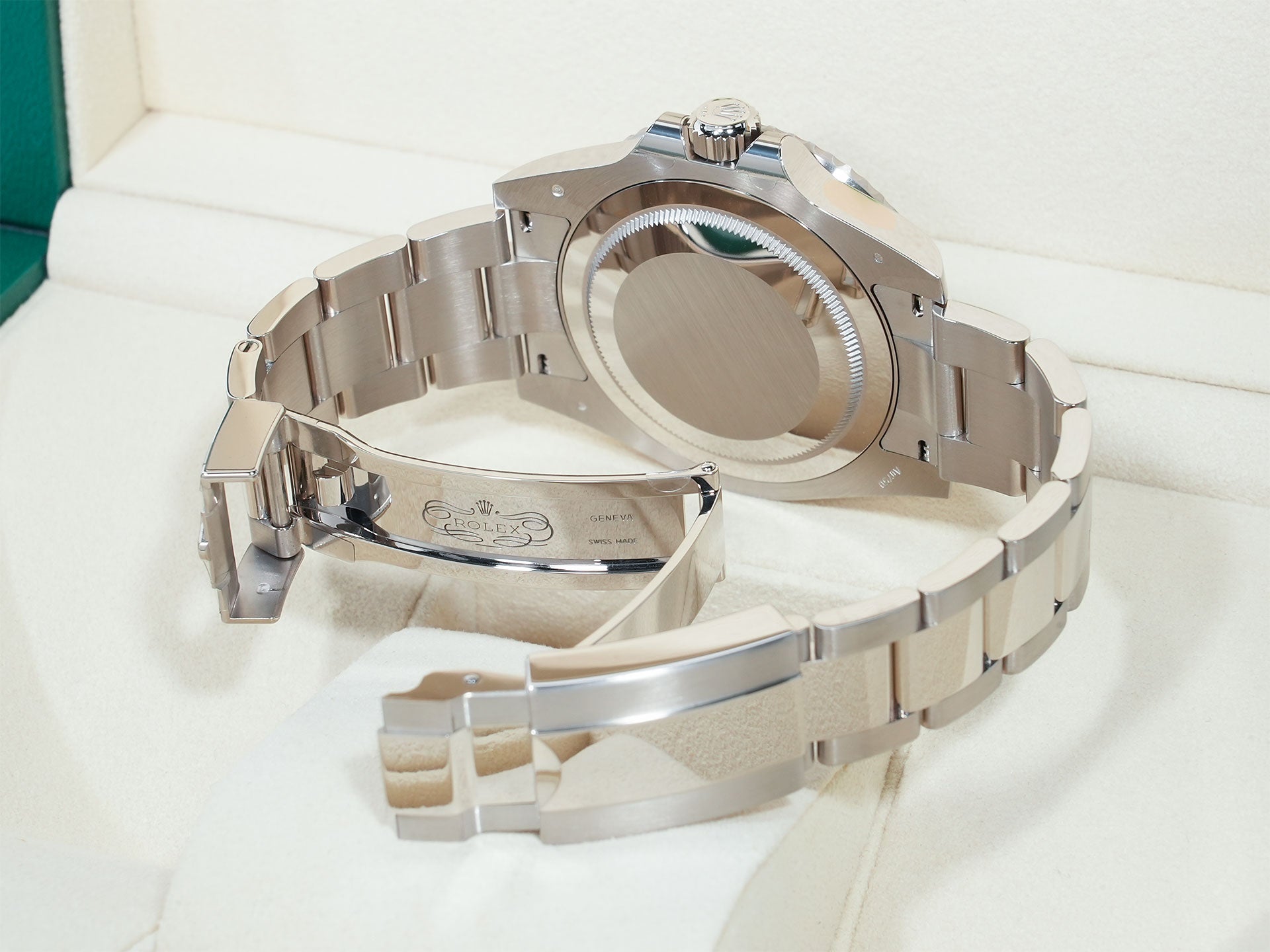 Rolex GMT-Master II Ref. 126719BLRO White Gold Meteorite Dial Oyster Bracelet Unused 5pg6fxgb