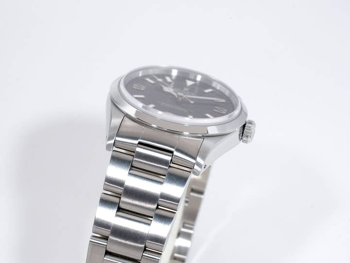 ロレックス エクスプローラーI Ref.14270 ステンレススチール ブラック文字盤 オイスターブレスレット 中古 ktu4ngj8