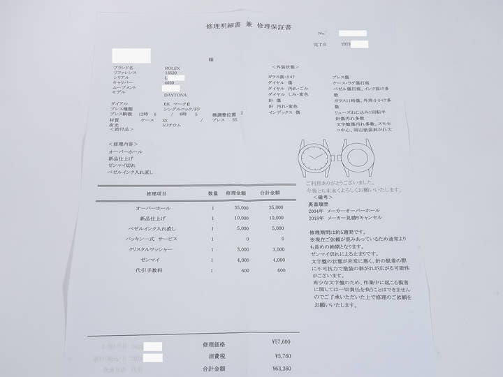 ロレックス デイトナ エルプリメロ Ref.16520 ステンレススチール ブラック文字盤 中古 sqdtrp4b