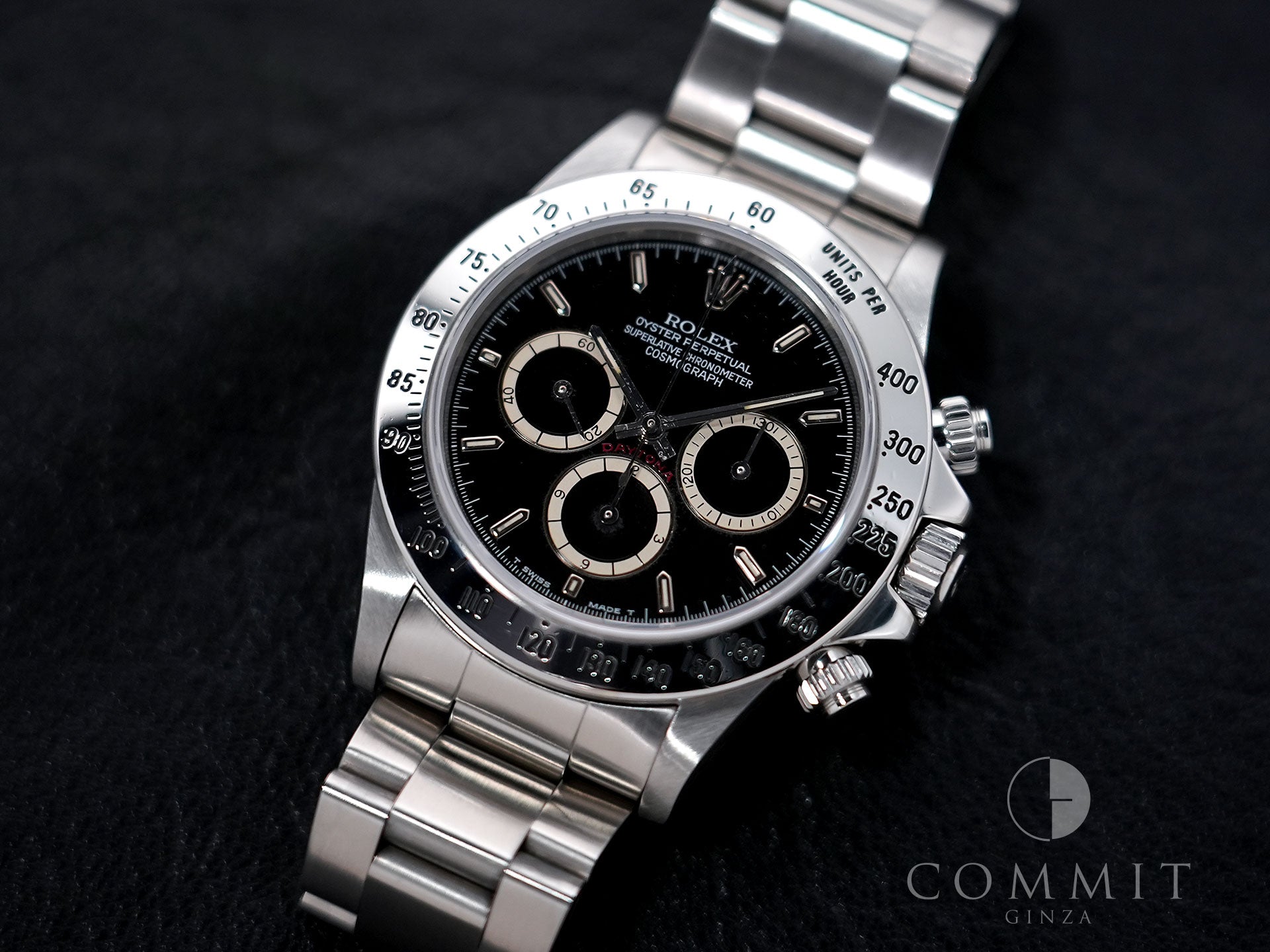ロレックス デイトナ エルプリメロ Ref.16520 ステンレススチール ブラック文字盤 中古 sqdtrp4b