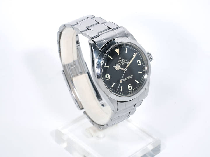 ロレックス エクスプローラーI Ref.1016 ステンレススチール ブラック文字盤 中古 nirrbwrb