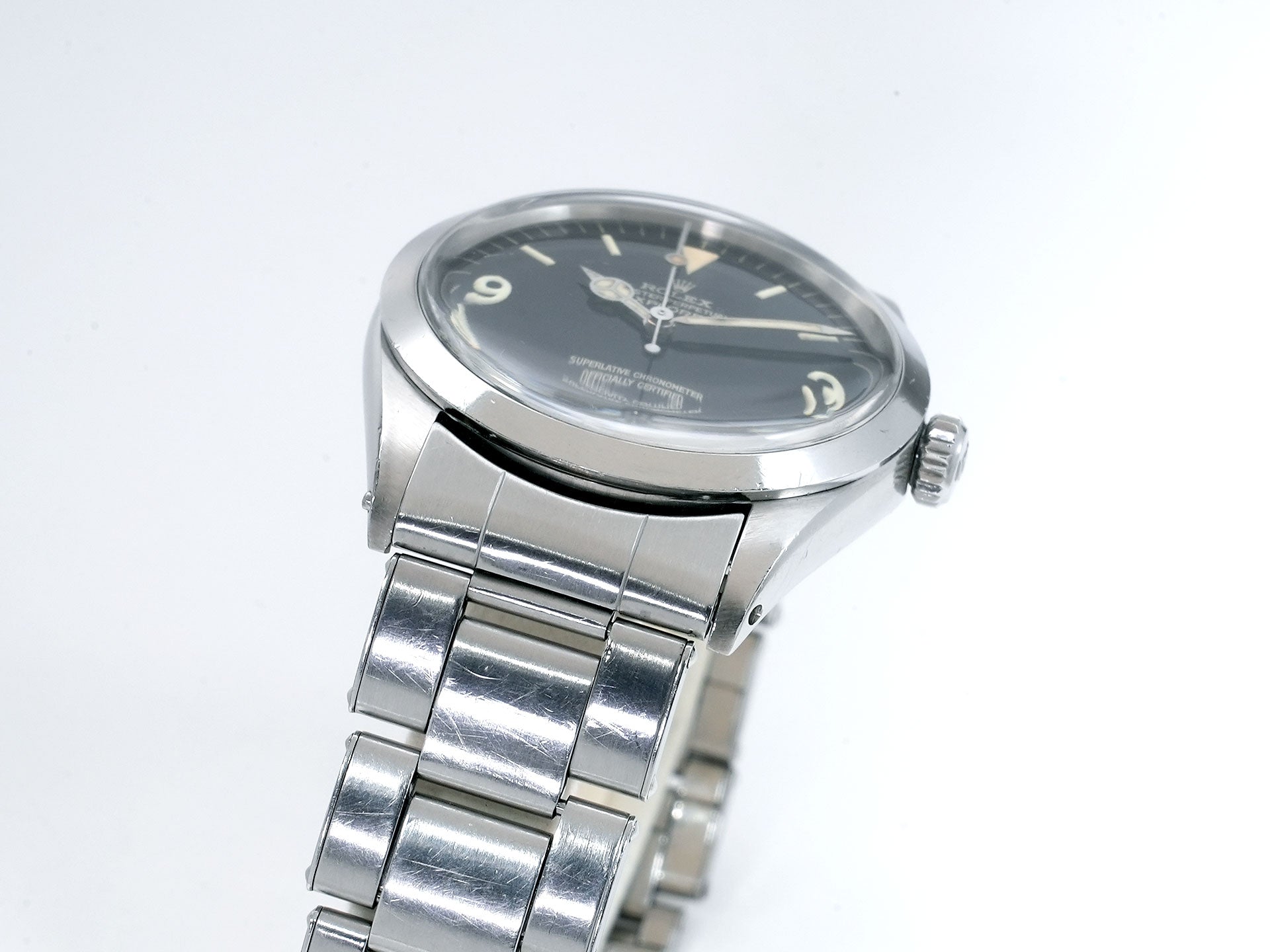 ロレックス エクスプローラーI Ref.1016 ステンレススチール ブラック文字盤 中古 nirrbwrb
