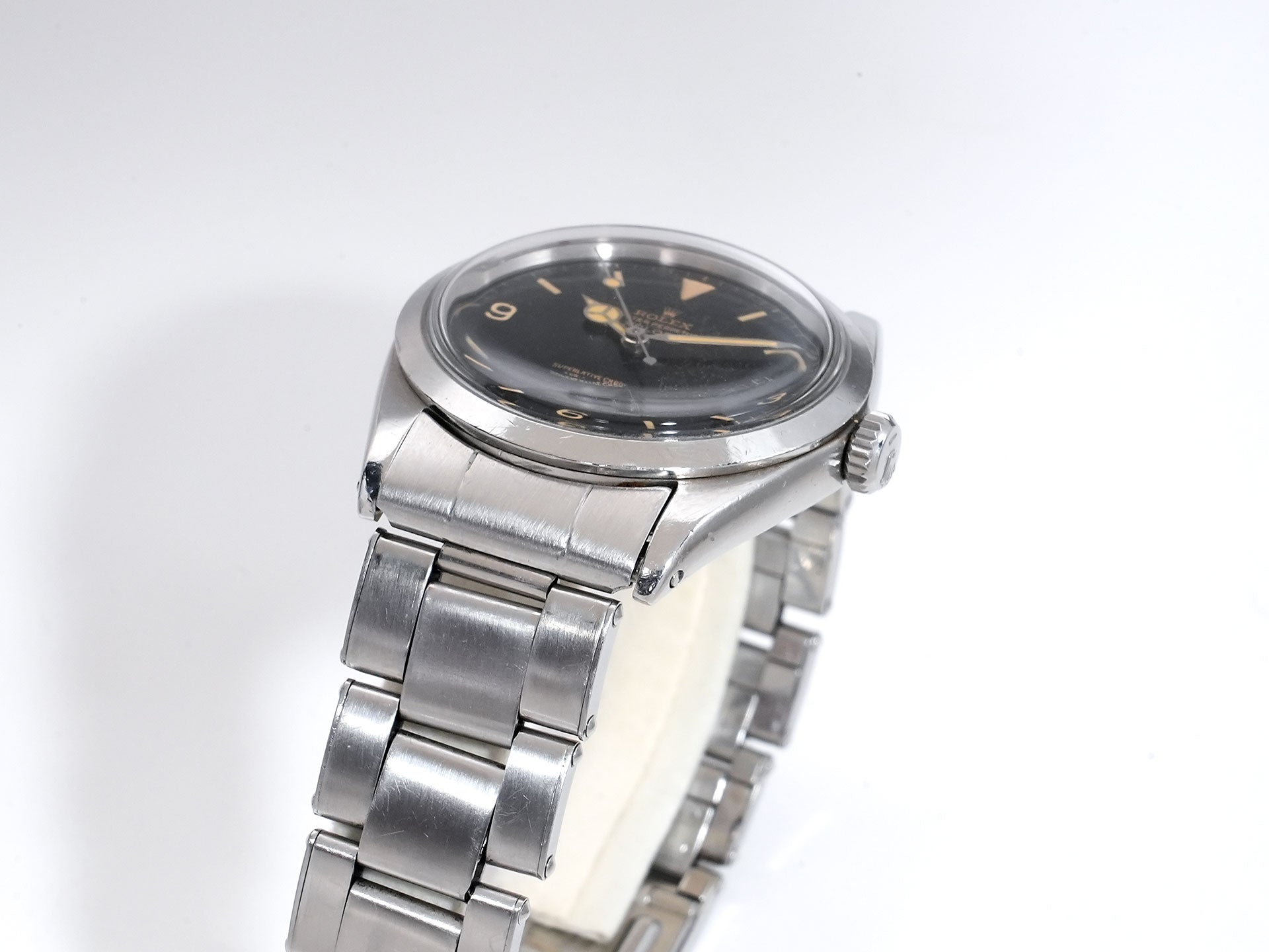 ロレックス エクスプローラーI Ref.1016 ステンレススチール ブラック文字盤 中古 gxrp49j3