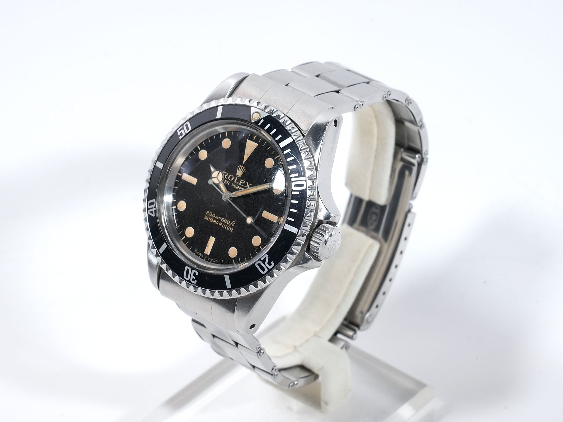 Rolex Submariner Ref. 5513 Stainless Steel Black Dial Used 4sb7uct6