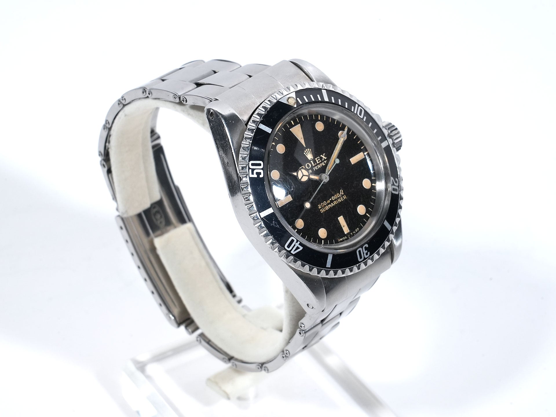 Rolex Submariner Ref. 5513 Stainless Steel Black Dial Used 4sb7uct6