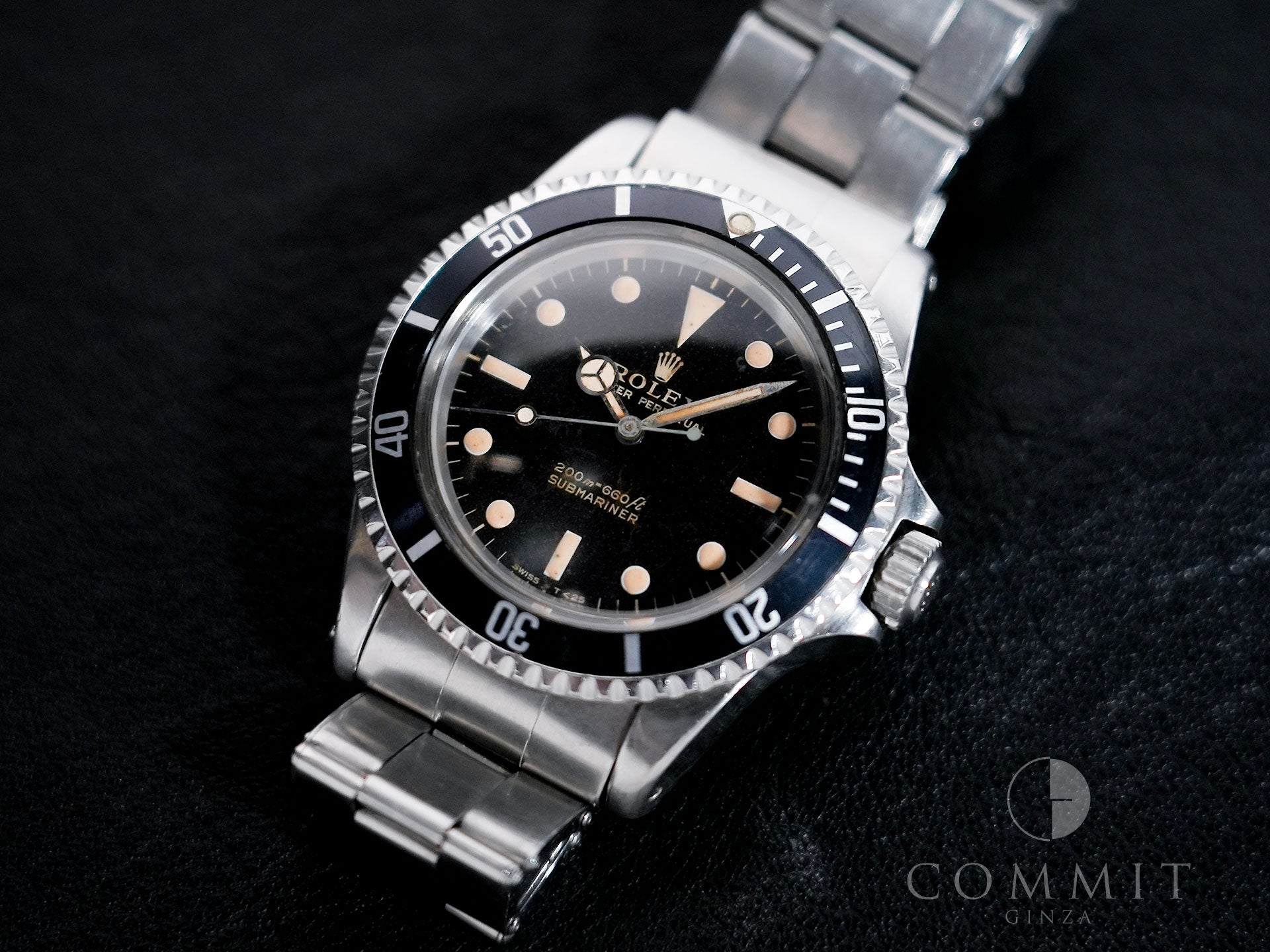 Rolex Submariner Ref. 5513 Stainless Steel Black Dial Used 4sb7uct6