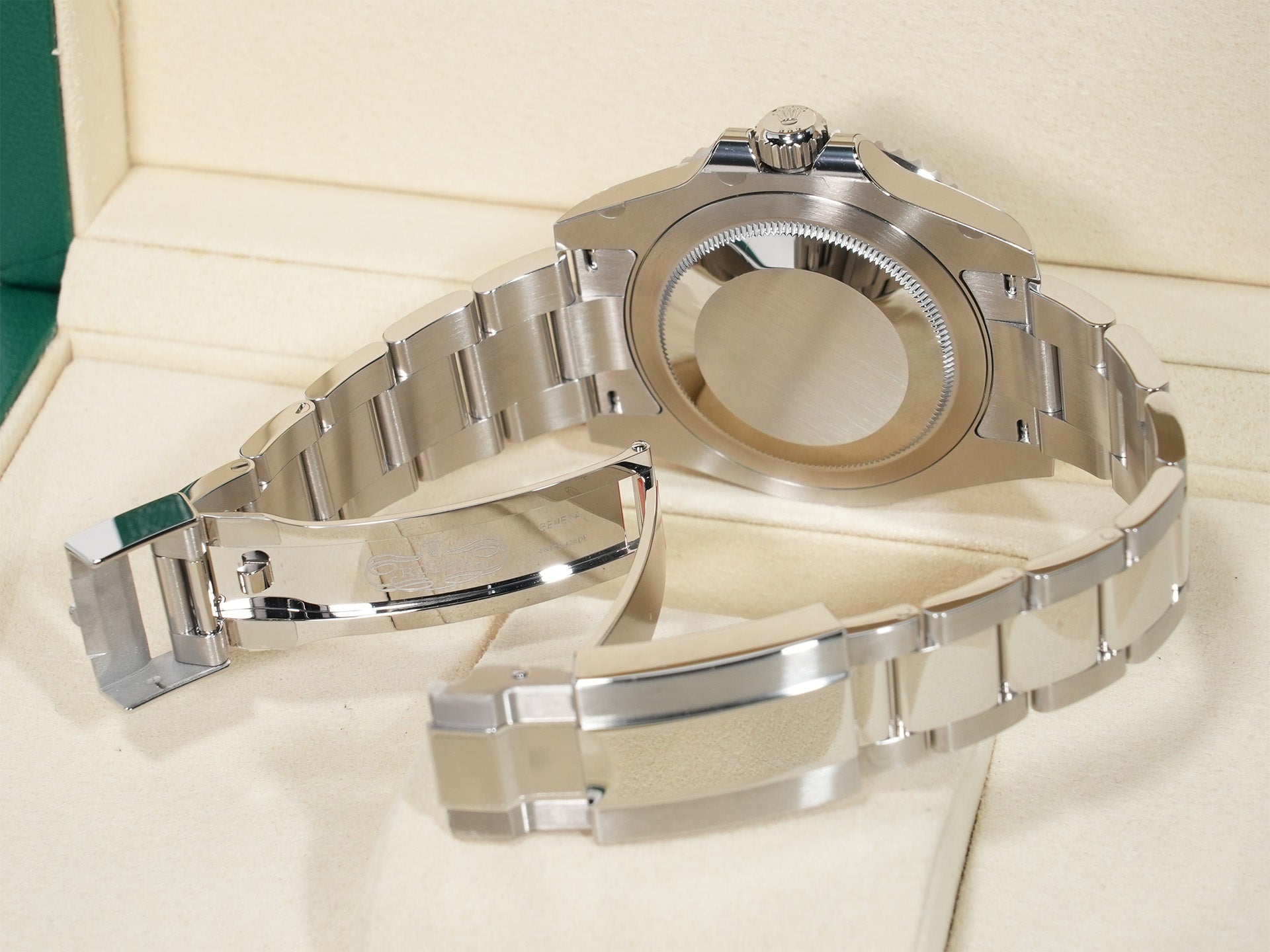 Rolex GMT-Master II Ref.126710BLNR Stainless Steel Black Dial Oyster Bracelet Unused z4mj9xtk