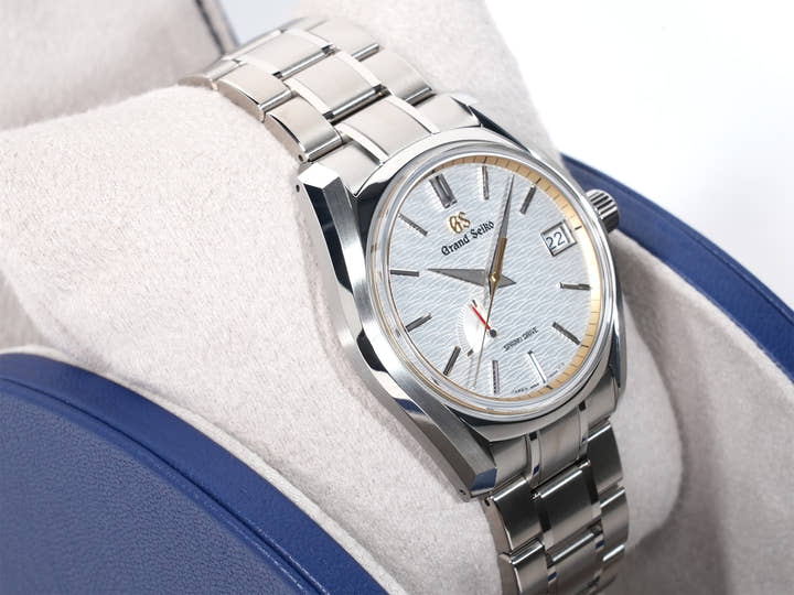 Grand Seiko Heritage Collection JR Nagoya Takashimaya 25th Anniversary Model Ref. SBGA517 Bright Titanium Silver Dial Unused