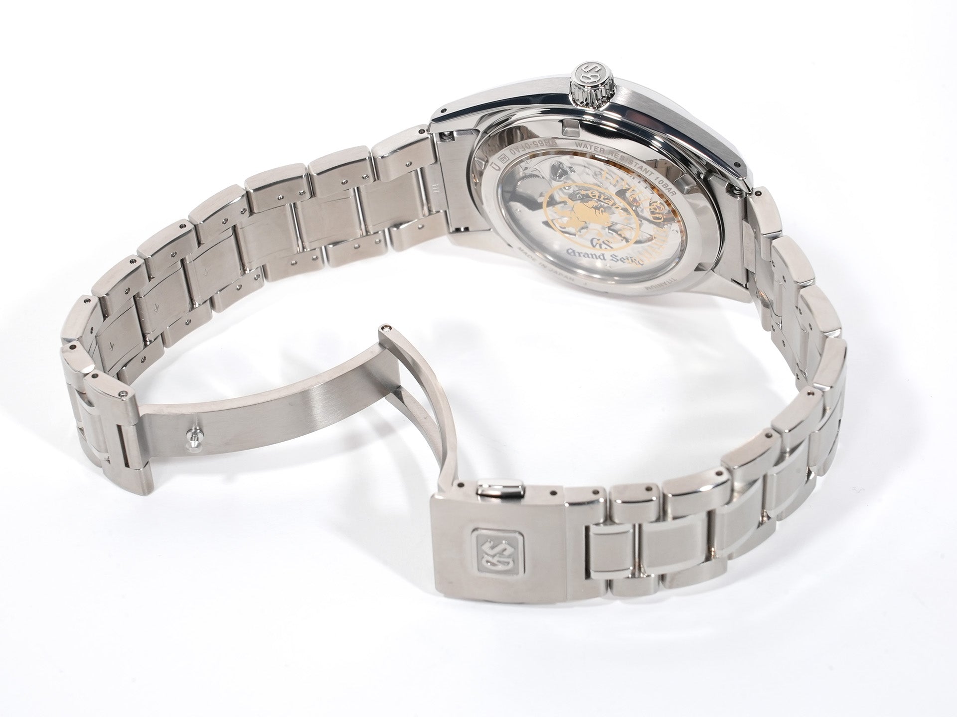 Grand Seiko Heritage Collection JR Nagoya Takashimaya 25th Anniversary Model Ref. SBGA517 Bright Titanium Silver Dial Unused