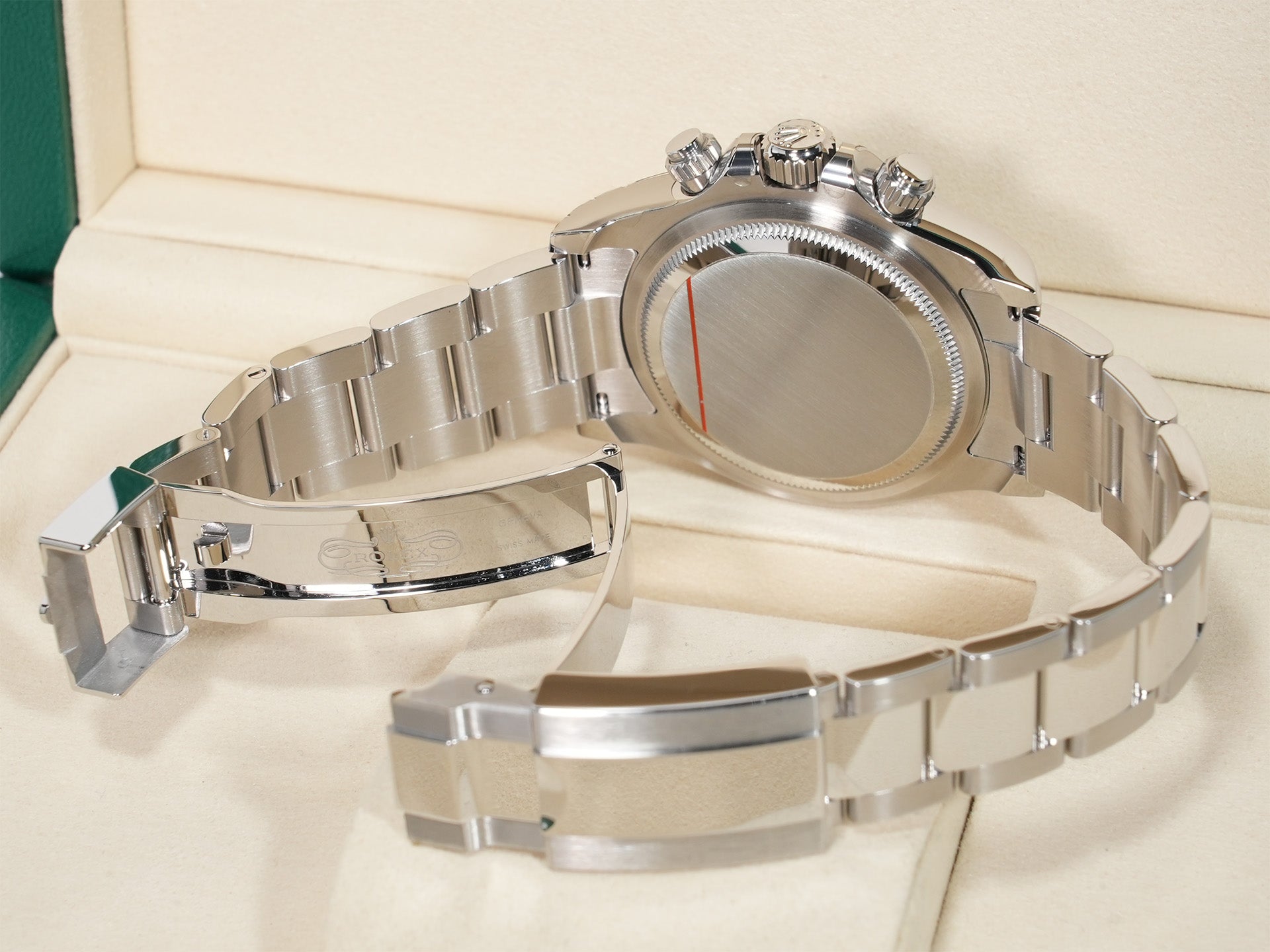 ROLEX Daytona Ref. 126500LN Stainless Steel White Dial Unused jm4uzxp2