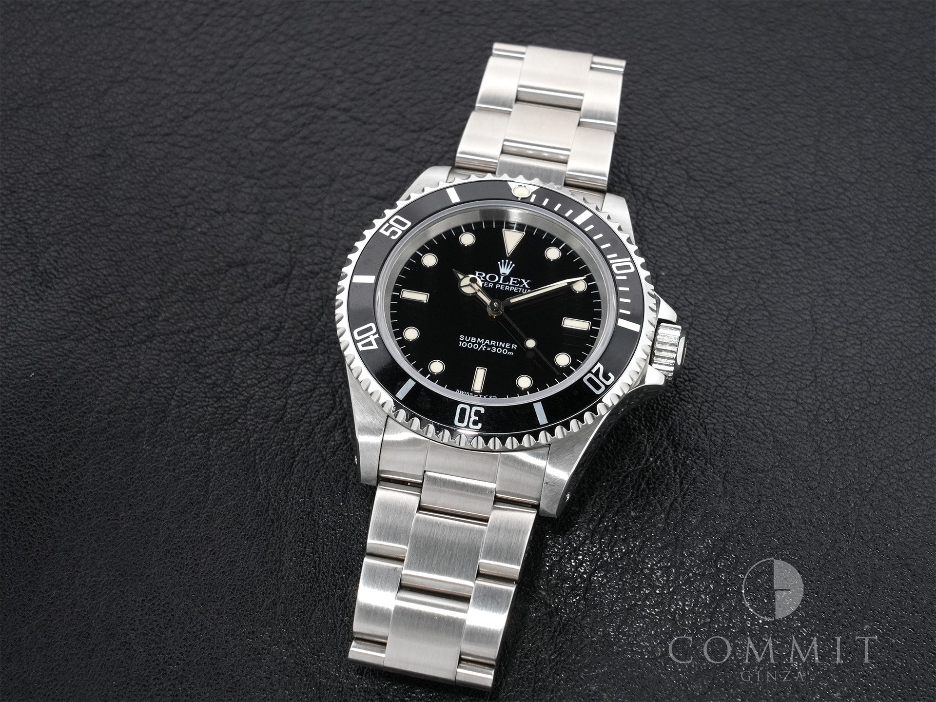 Rolex Submariner No-Date Ref. 14060 Stainless Steel Black Dial Excellent Condition 7gaybbvv