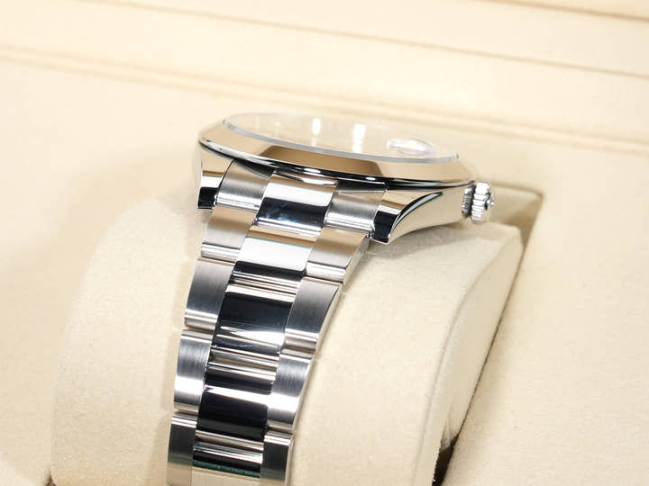 Rolex Datejust 41 Ref. 126300 Stainless Steel Mint Green Dial Oyster Bracelet Pre-owned ftktgfap