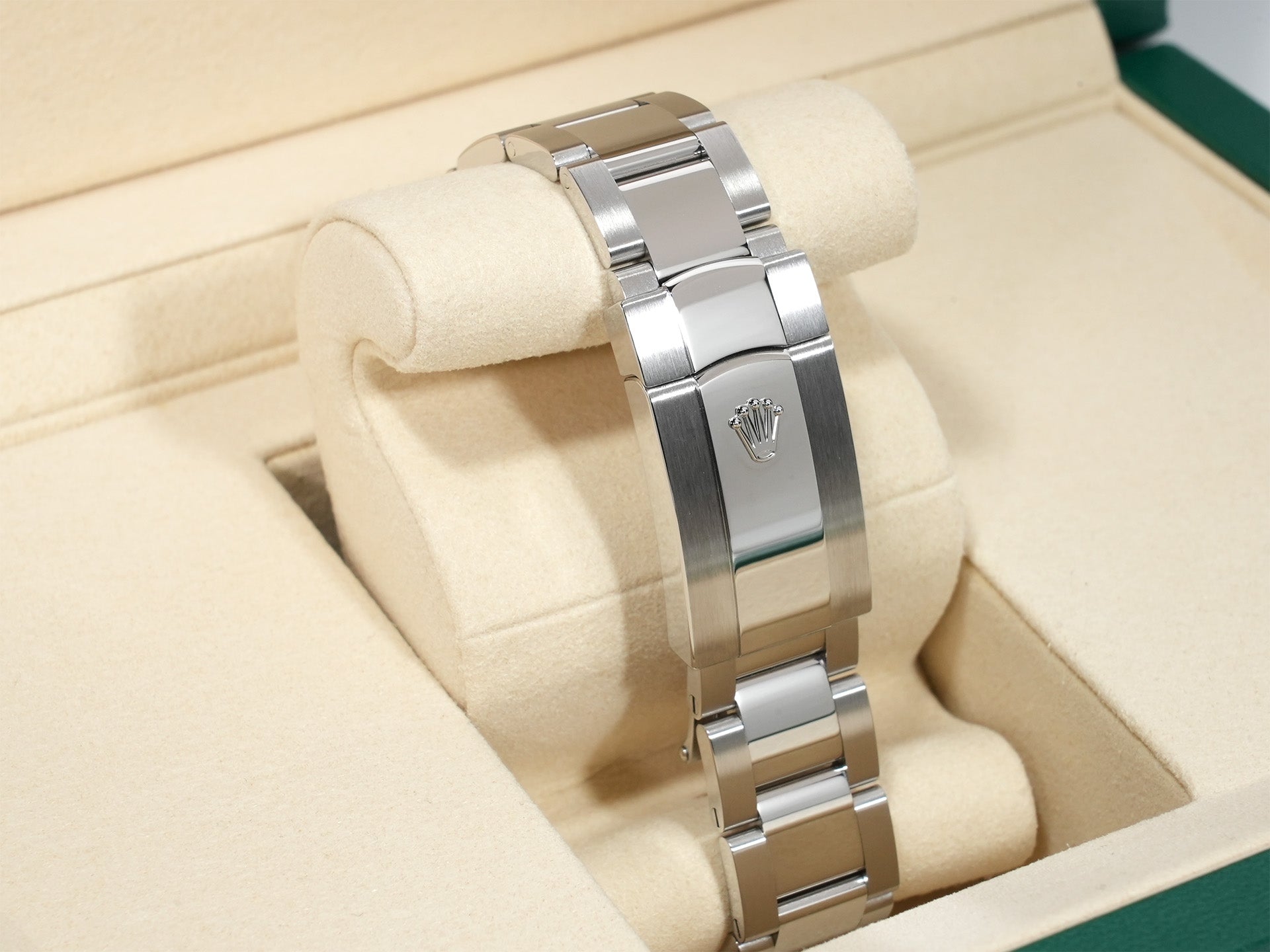 Rolex Datejust 41 Ref. 126300 Stainless Steel Mint Green Dial Oyster Bracelet Pre-owned ftktgfap
