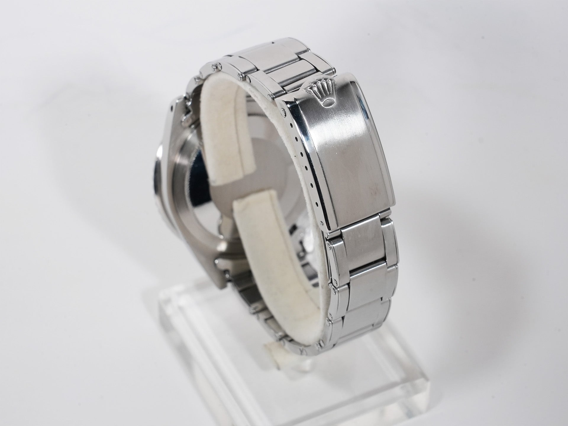 ロレックス GMTマスター Ref.1675 ステンレススチール ブラック文字盤 オイスターブレスレット 中古 5rq4v4ip
