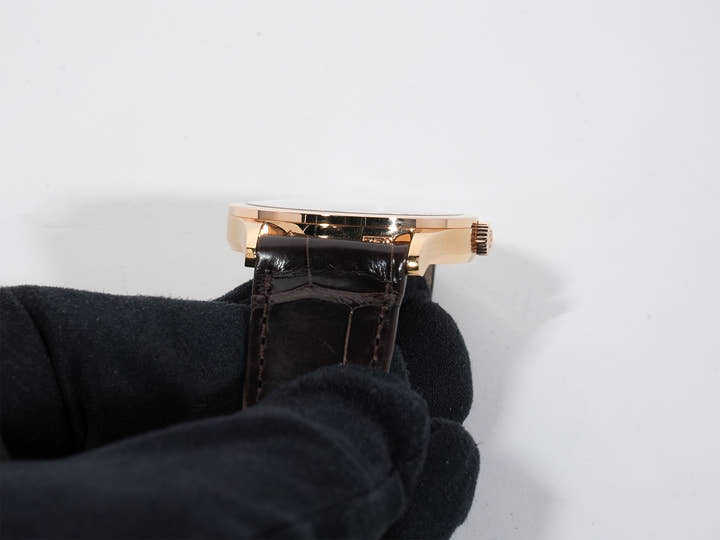 Patek Philippe Calatrava Ref.5026R-001 Rose Gold Black Dial Used 6vujh6bc