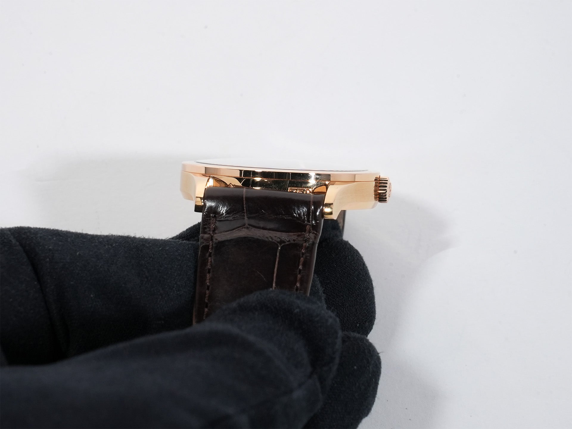Patek Philippe Calatrava Ref.5026R-001 Rose Gold Black Dial Used 6vujh6bc