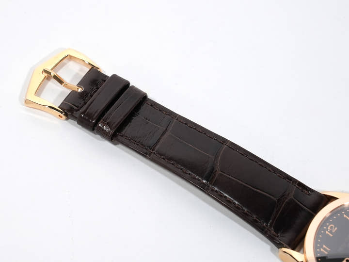 Patek Philippe Calatrava Ref.5026R-001 Rose Gold Black Dial Used 6vujh6bc