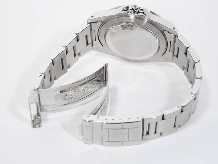Rolex Explorer II Ref. 16570 Stainless Steel Black Dial Oyster Bracelet Pre-Owned zbsurraw