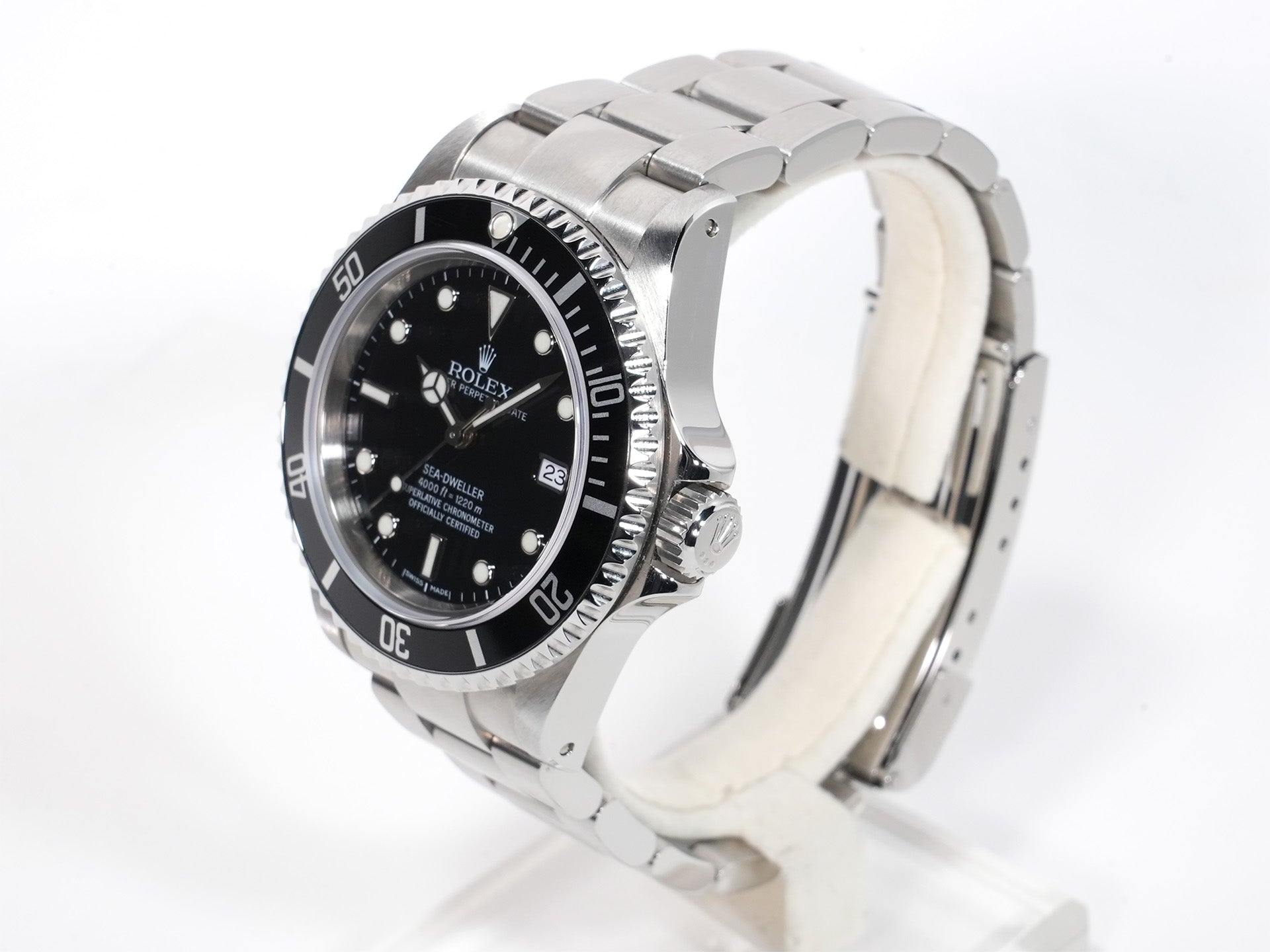 ロレックス シードゥエラー Ref.16600 ステンレススチール ブラック文字盤 中古 sg6tf5rp