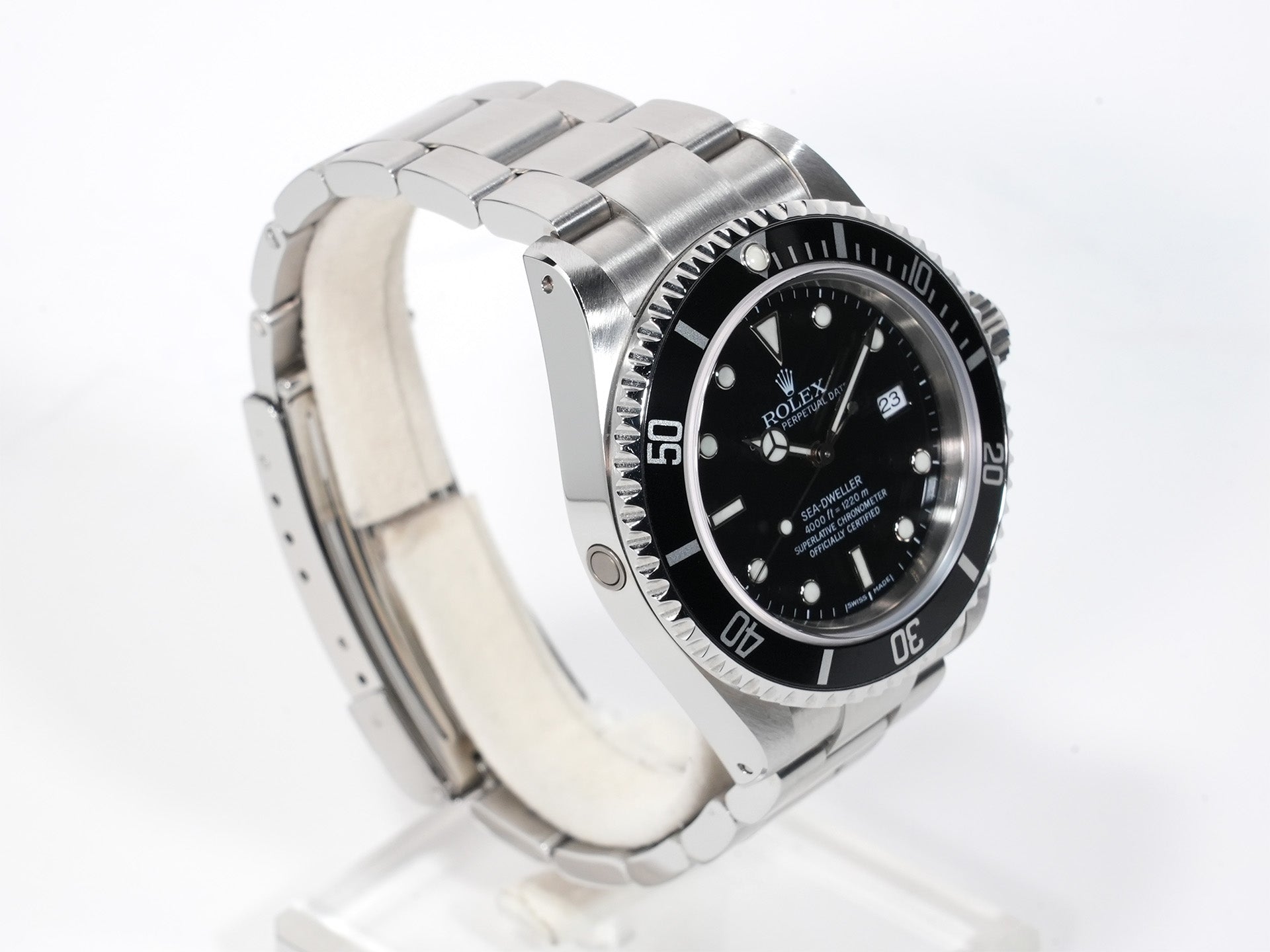 ロレックス シードゥエラー Ref.16600 ステンレススチール ブラック文字盤 中古 sg6tf5rp