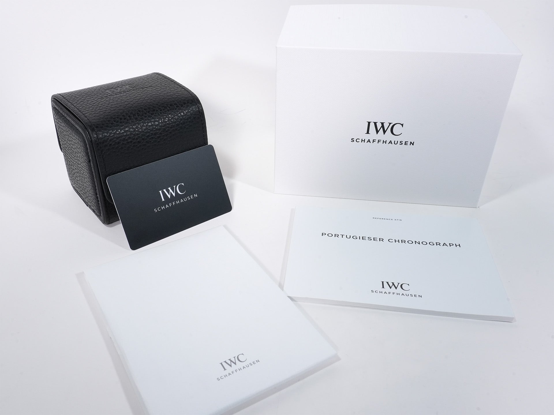 IWC Portugieser Chronograph Ref. IW371611 Rose Gold Silver Dial Pre-owned 4d8y9pup
