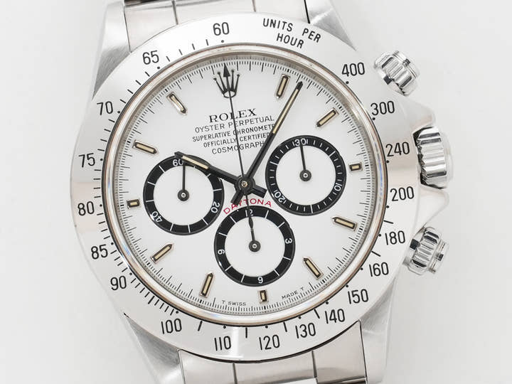 ロレックス デイトナ エルプリメロ Ref.16520 ステンレススチール ホワイト文字盤 中古 7tg5pep6