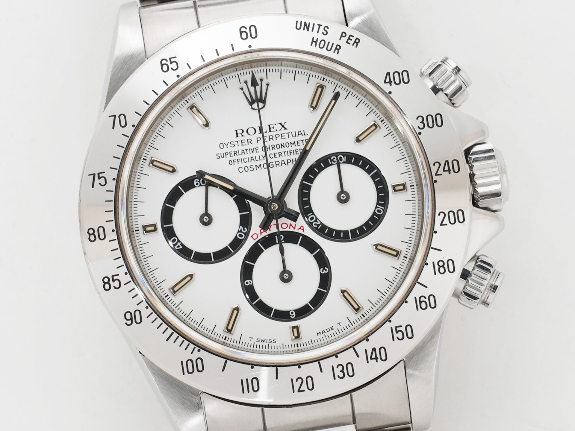 ロレックス デイトナ エルプリメロ Ref.16520 ステンレススチール ホワイト文字盤 中古 7tg5pep6