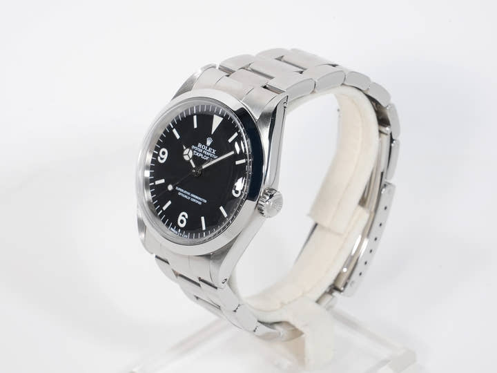 ロレックス エクスプローラーI Ref.1016 ステンレススチール ブラック文字盤 中古 zuduhxz3