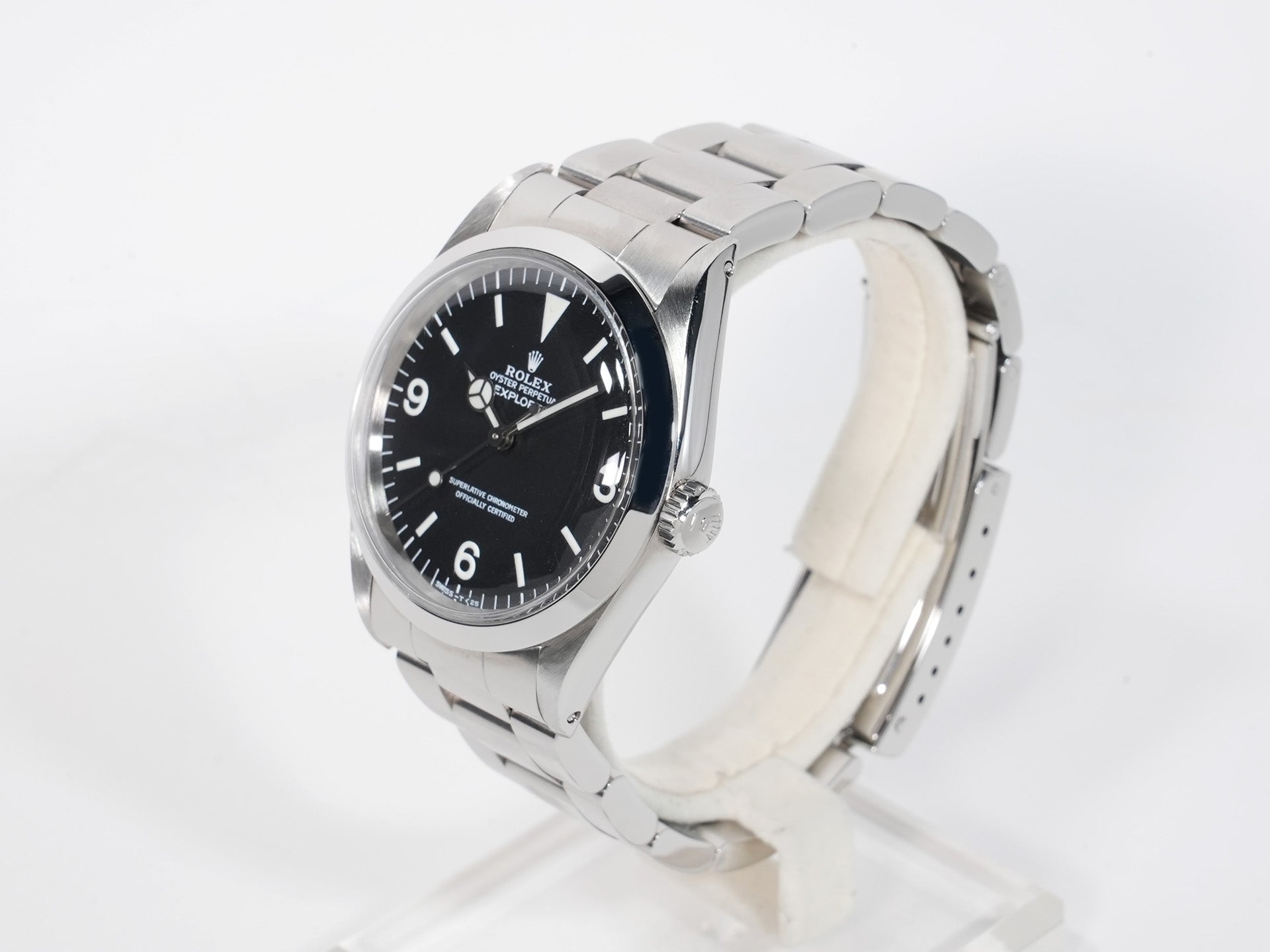 ロレックス エクスプローラーI Ref.1016 ステンレススチール ブラック文字盤 中古 zuduhxz3