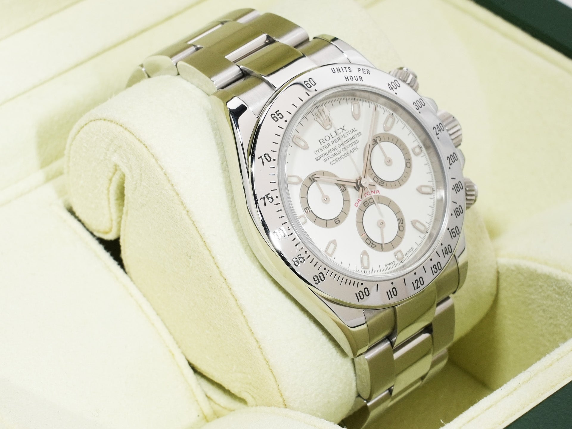 ロレックス デイトナ Ref.116520 ステンレススチール ホワイト文字盤 中古 b8rfthds