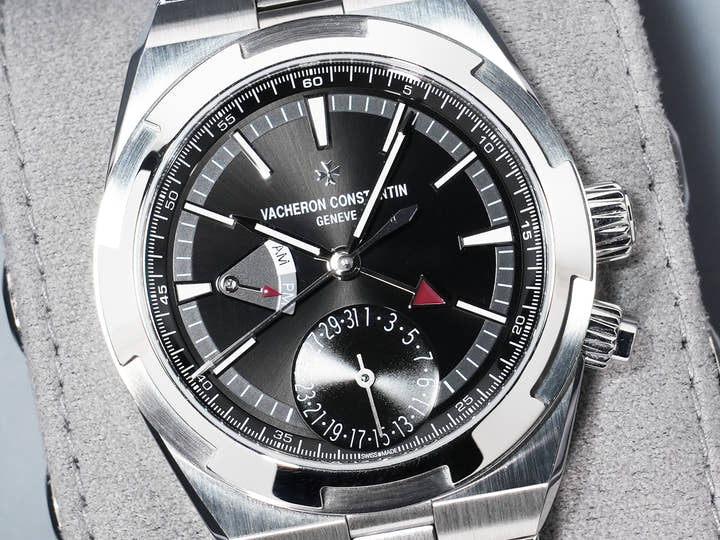 ヴァシュロンコンスタンタン オーヴァーシーズ デュアルタイム Ref.7920V/210A-B546 ステンレススチール ブラック文字盤 中古 sig6giq8