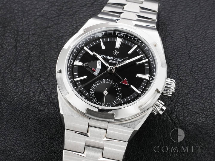 ヴァシュロンコンスタンタン オーヴァーシーズ デュアルタイム Ref.7920V/210A-B546 ステンレススチール ブラック文字盤 中古 sig6giq8