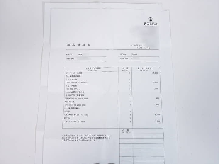 ロレックス サブマリーナー デイト Ref.16803 ステンレススチール/イエローゴールド ブルー文字盤 中古 j3y388vv