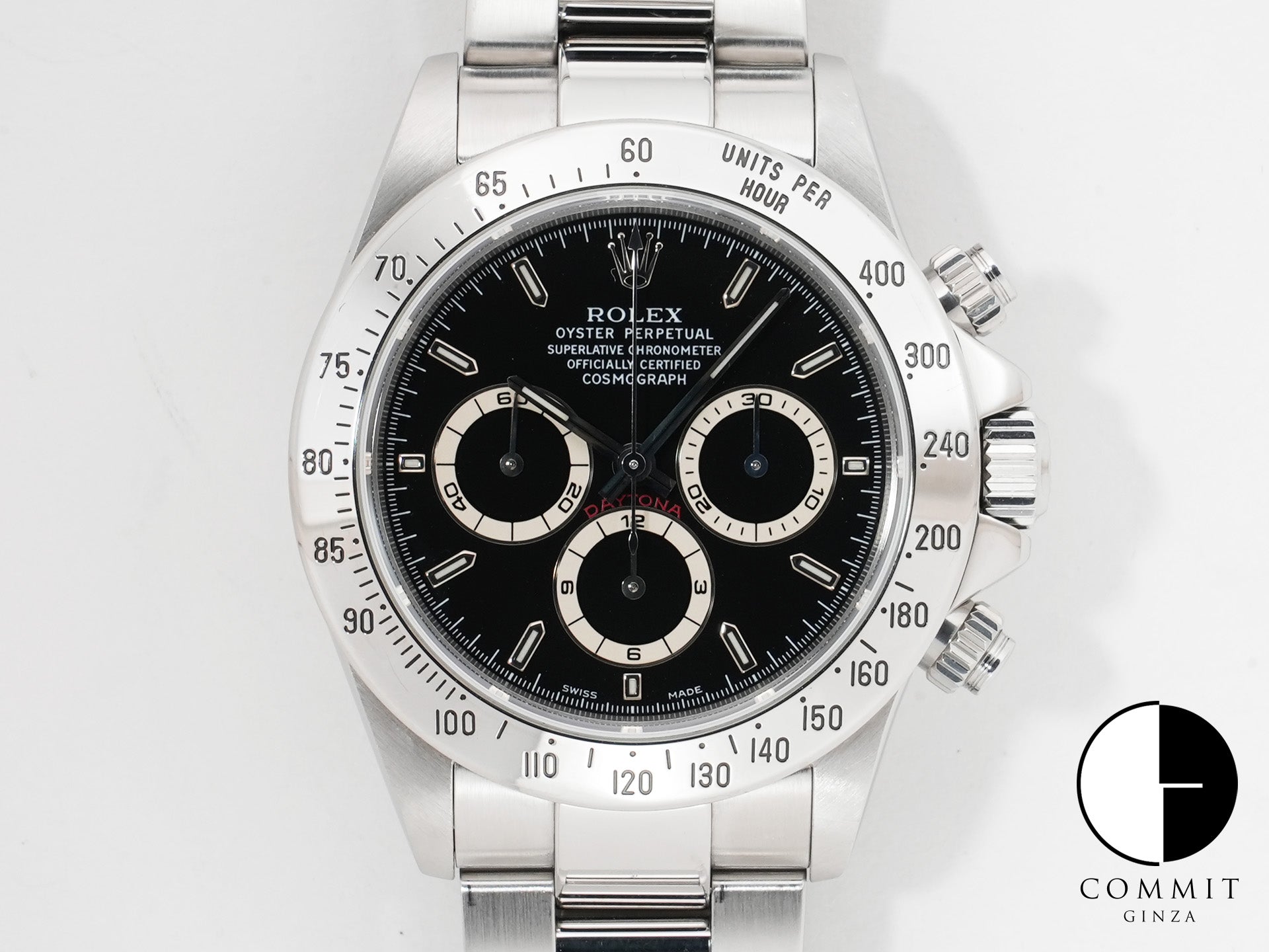 ロレックス デイトナ エルプリメロ Ref.16520 ステンレススチール ブラック文字盤 中古 cegmg5s8