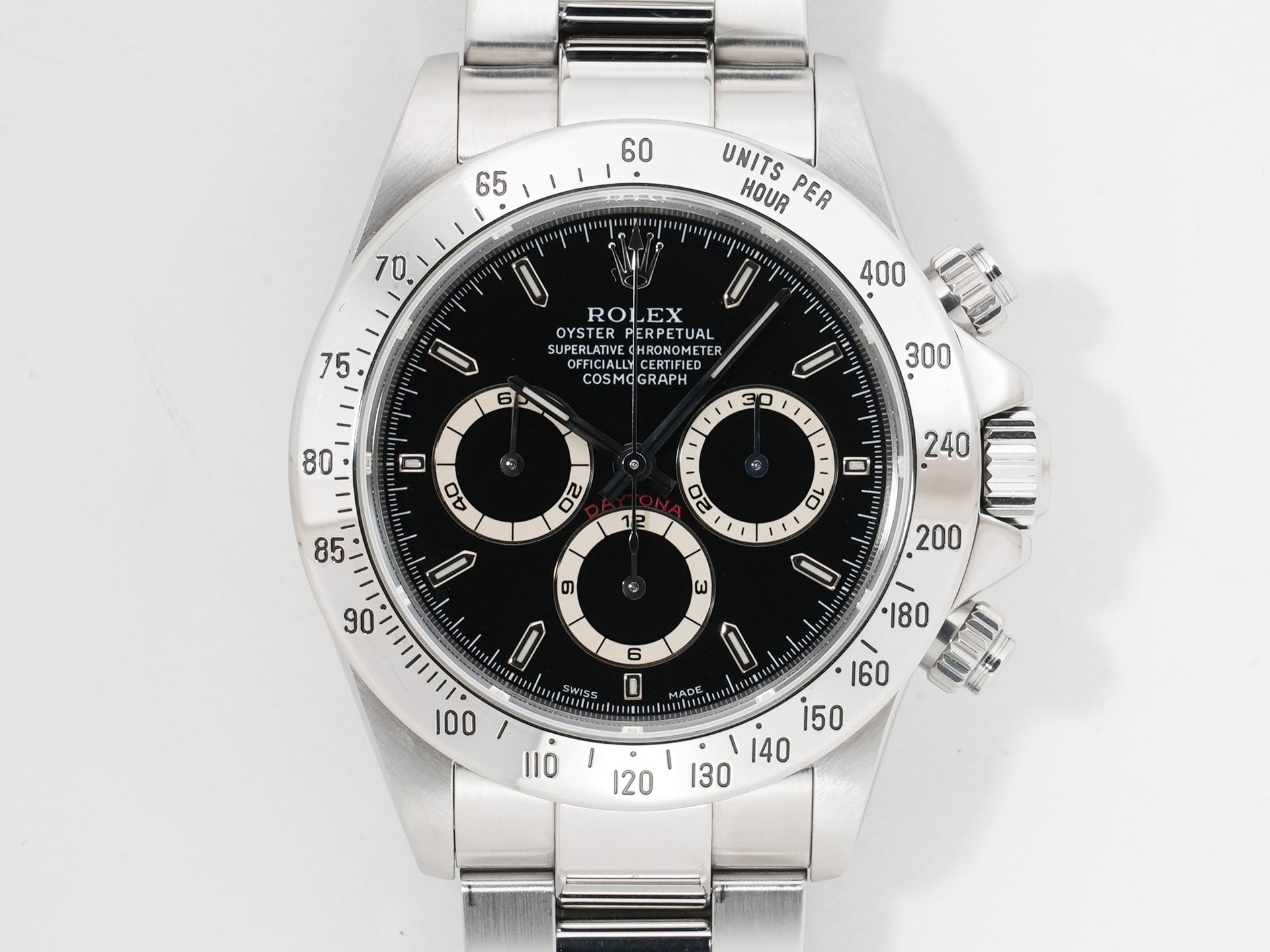 ロレックス デイトナ エルプリメロ Ref.16520 ステンレススチール ブラック文字盤 中古 cegmg5s8