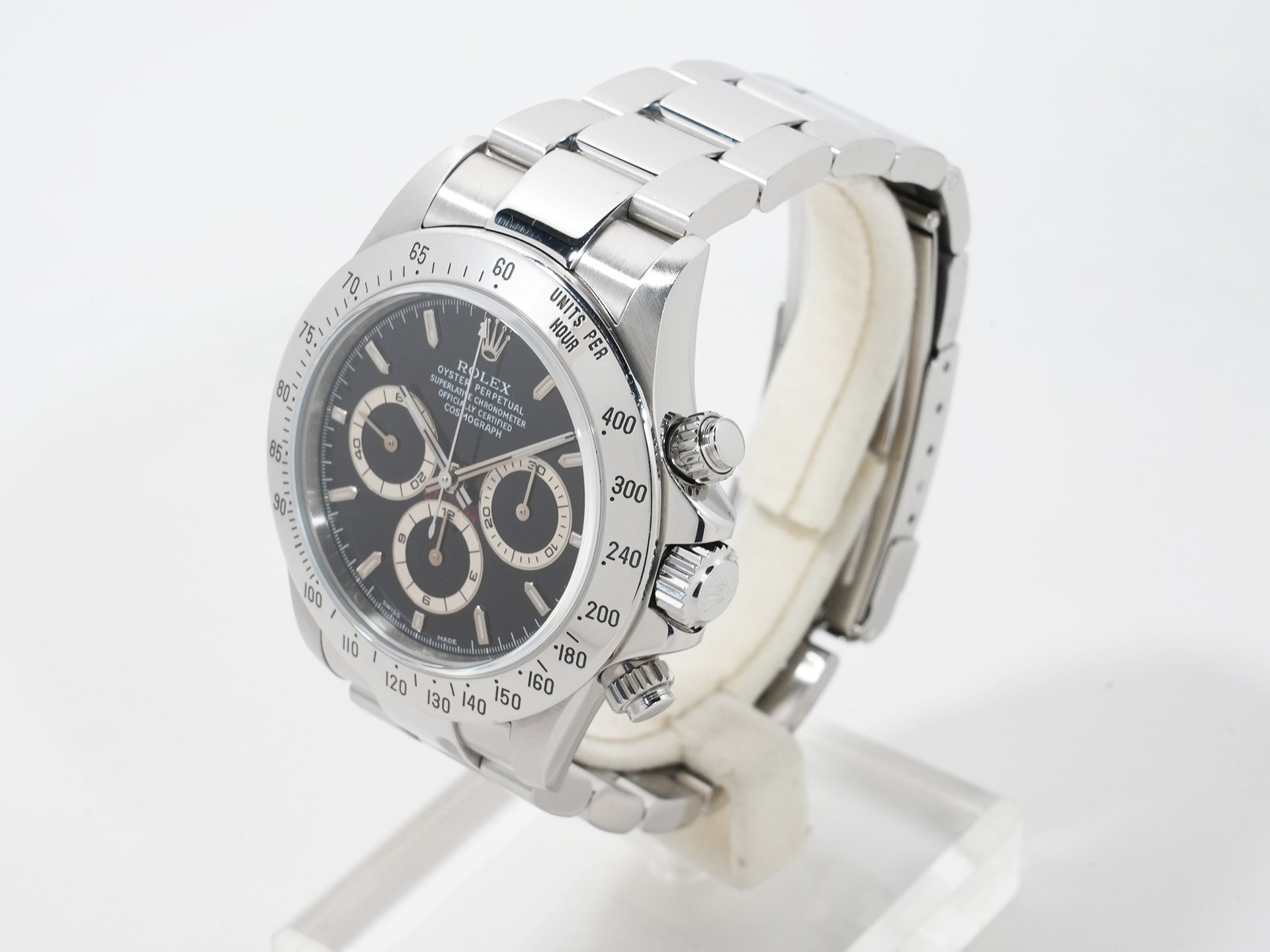 ロレックス デイトナ エルプリメロ Ref.16520 ステンレススチール ブラック文字盤 中古 cegmg5s8