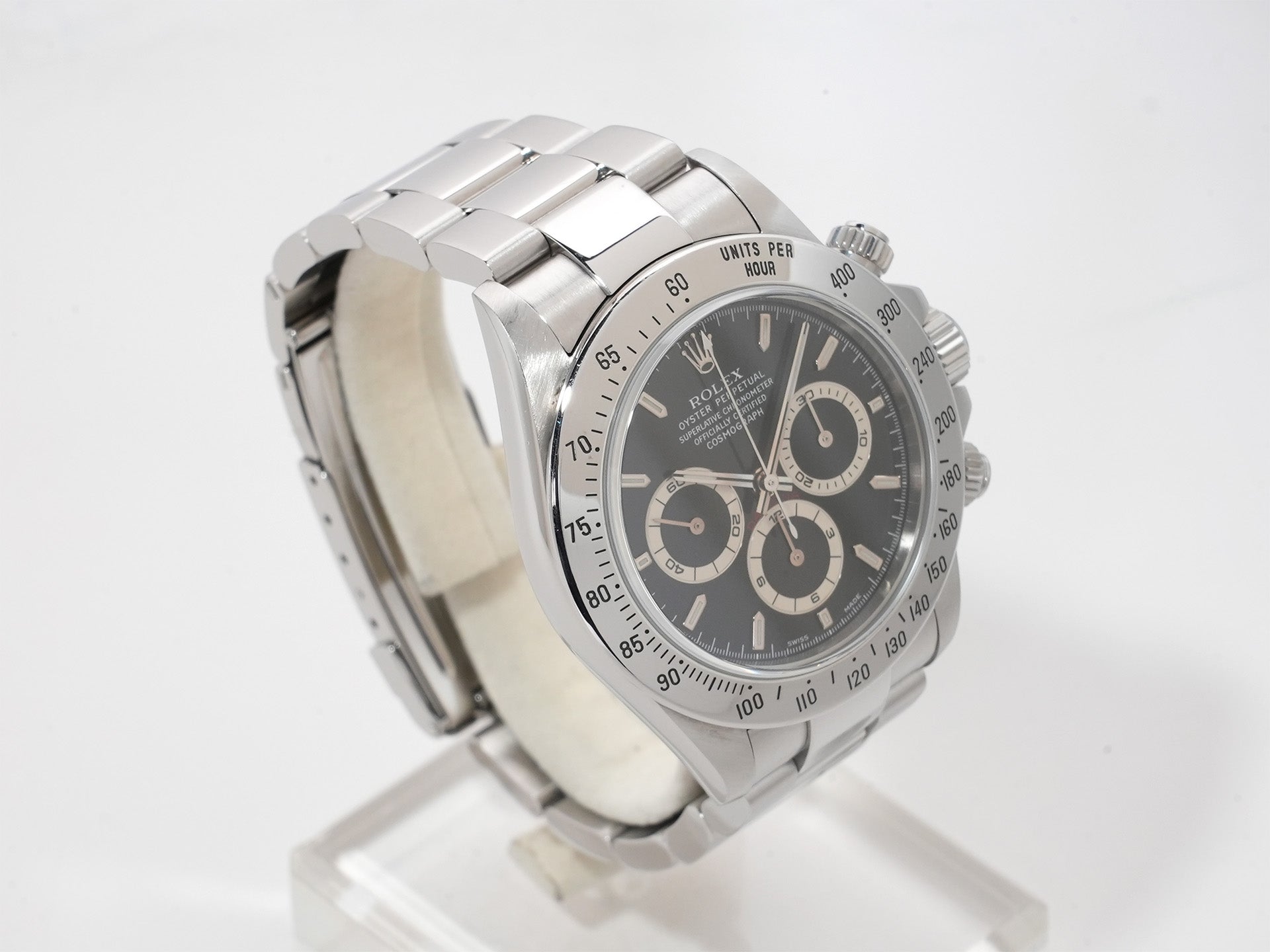 ロレックス デイトナ エルプリメロ Ref.16520 ステンレススチール ブラック文字盤 中古 cegmg5s8