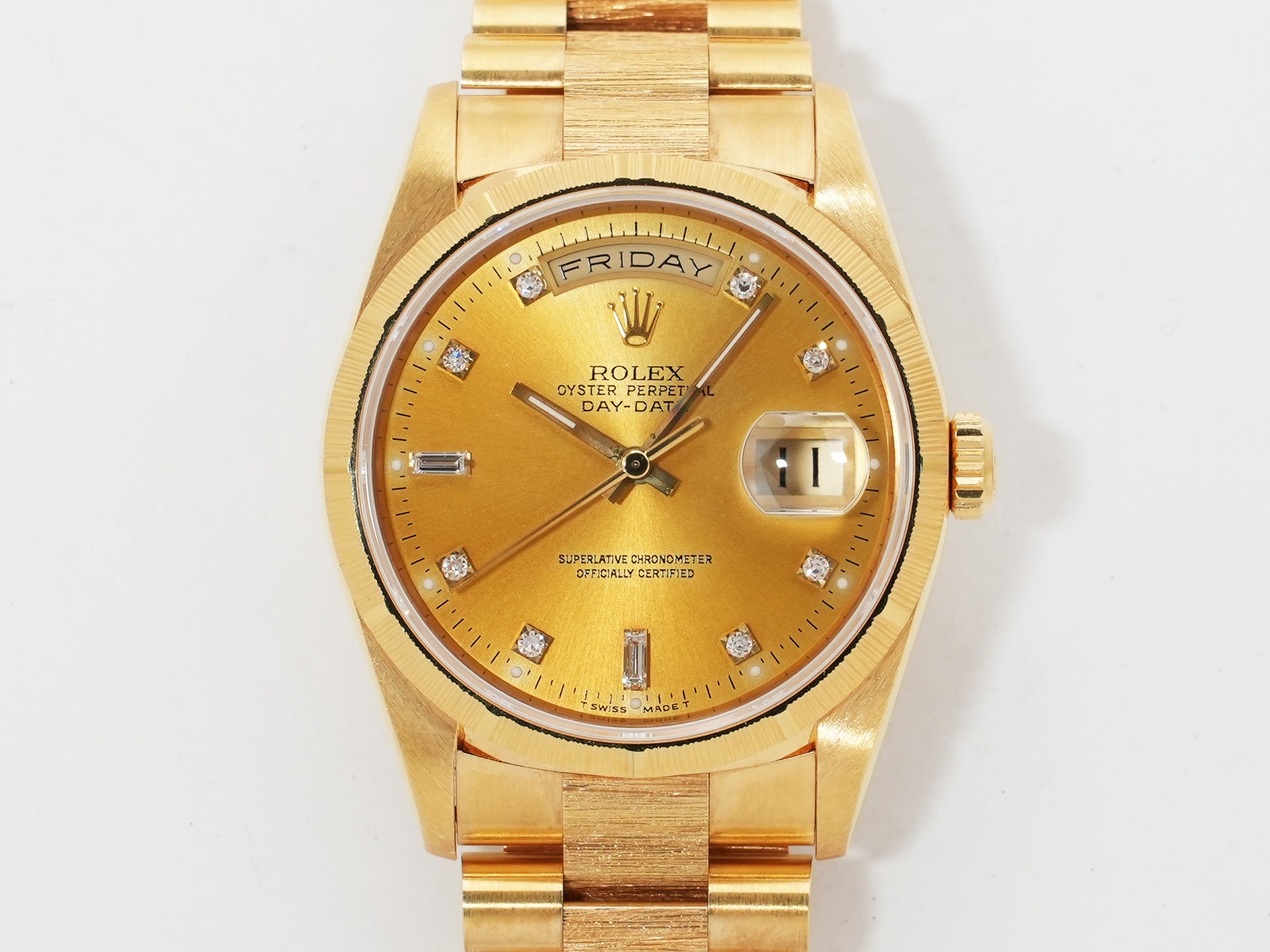 ロレックス デイデイト Ref.18248A イエローゴールド シャンパンゴールド文字盤 中古 xbhomwih