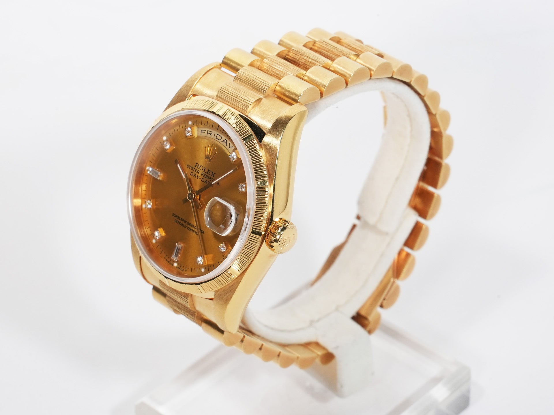 ロレックス デイデイト Ref.18248A イエローゴールド シャンパンゴールド文字盤 中古 xbhomwih