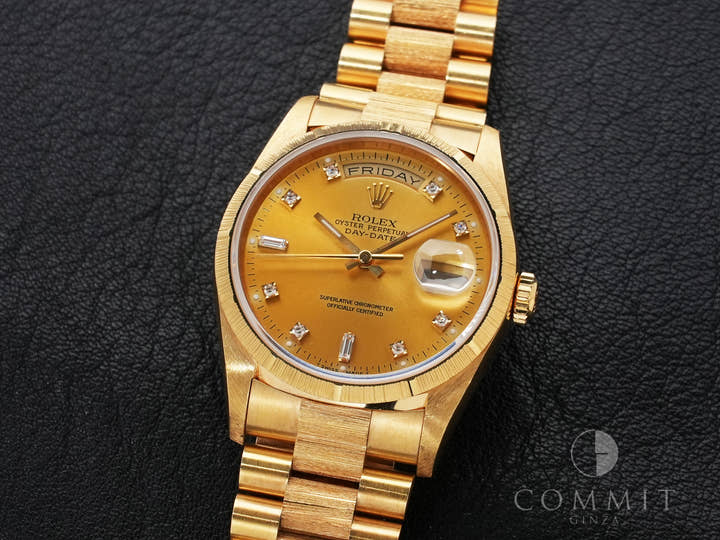 ロレックス デイデイト Ref.18248A イエローゴールド シャンパンゴールド文字盤 中古 xbhomwih