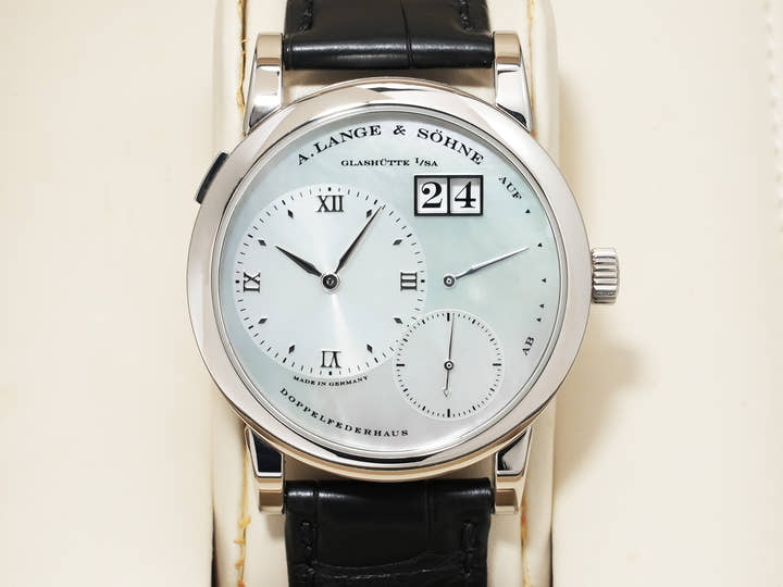 A.ランゲ＆ゾーネ ランゲ1 Ref.110.029 ホワイトゴールド ホワイトシェル文字盤 中古 pcg8nb2n